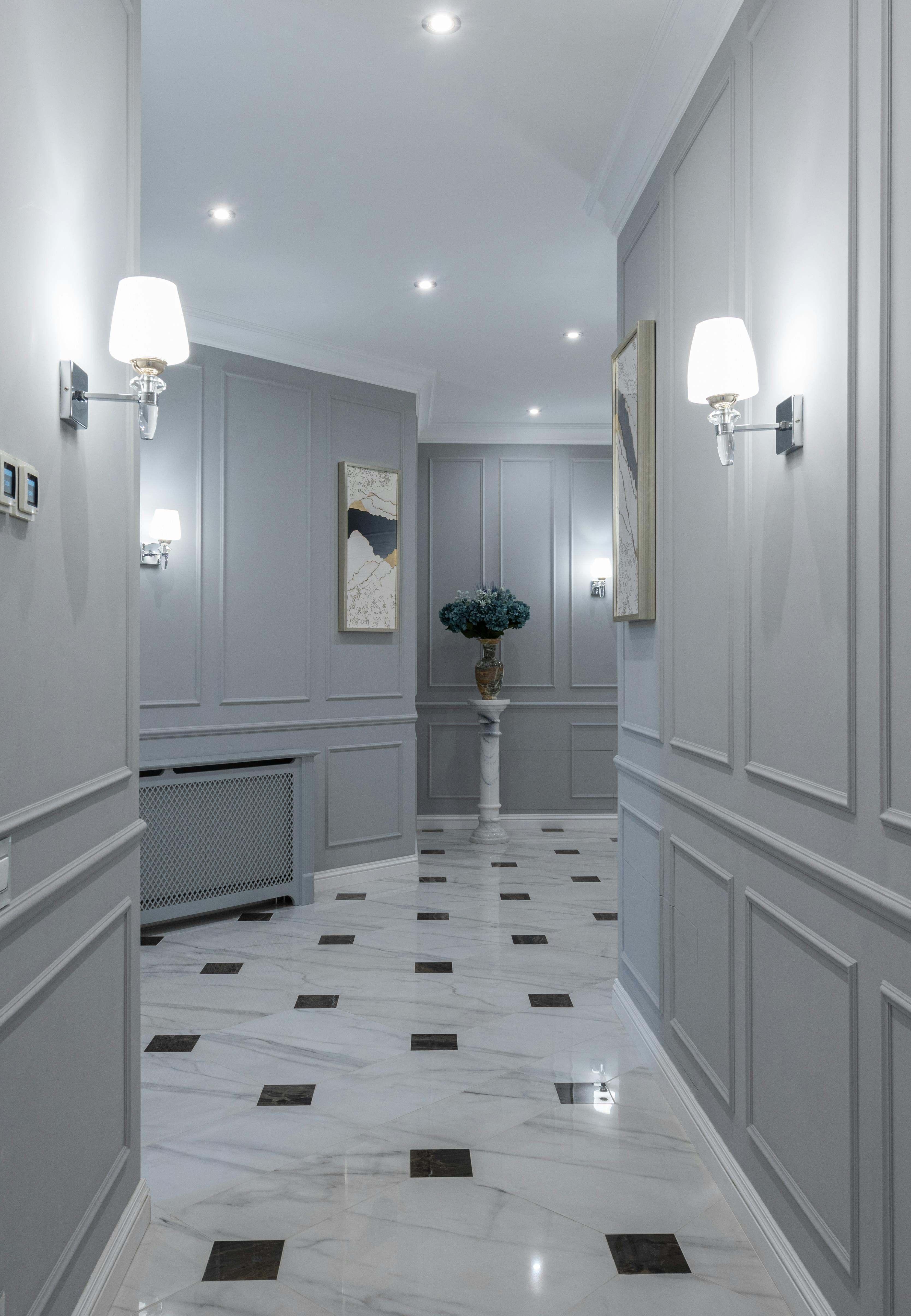 Italian Marble Hallway